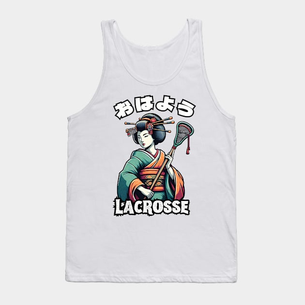 Lacrosse geisha Tank Top by Japanese Fever